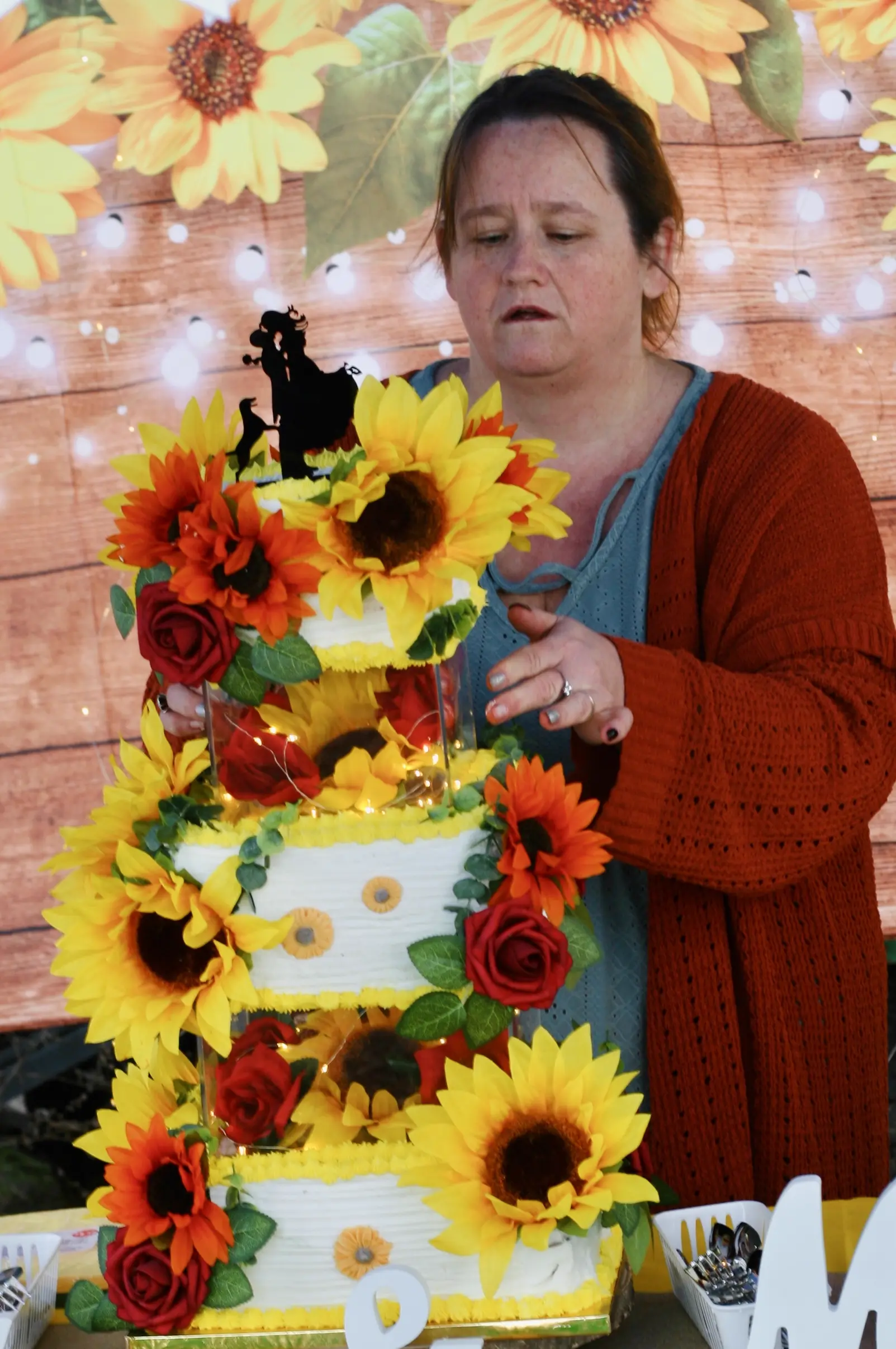 Christy, owner of Christy's Cakes custom bakery in Whiteville NC